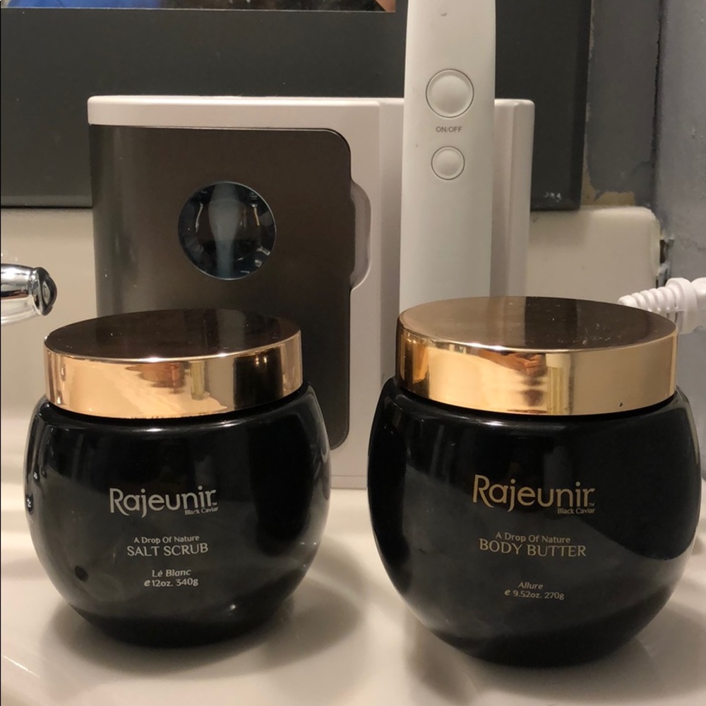 Rajeunir Black Caviar Salt Scrub and Body Butter